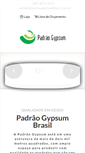 Mobile Screenshot of padraogypsumbrasil.com.br