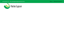 Tablet Screenshot of padraogypsumbrasil.com.br